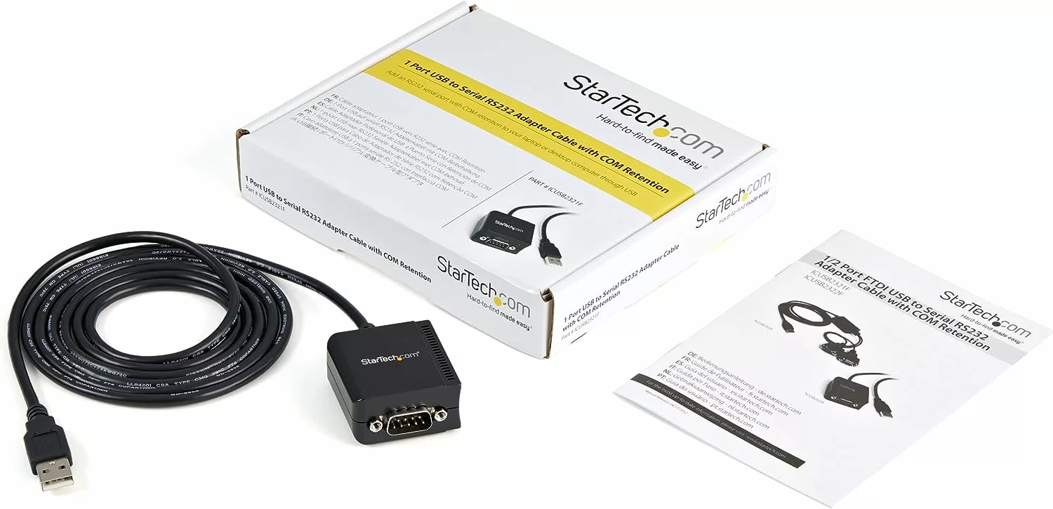 Startech RS232 USB to Serial Cable Adapter - Image 2