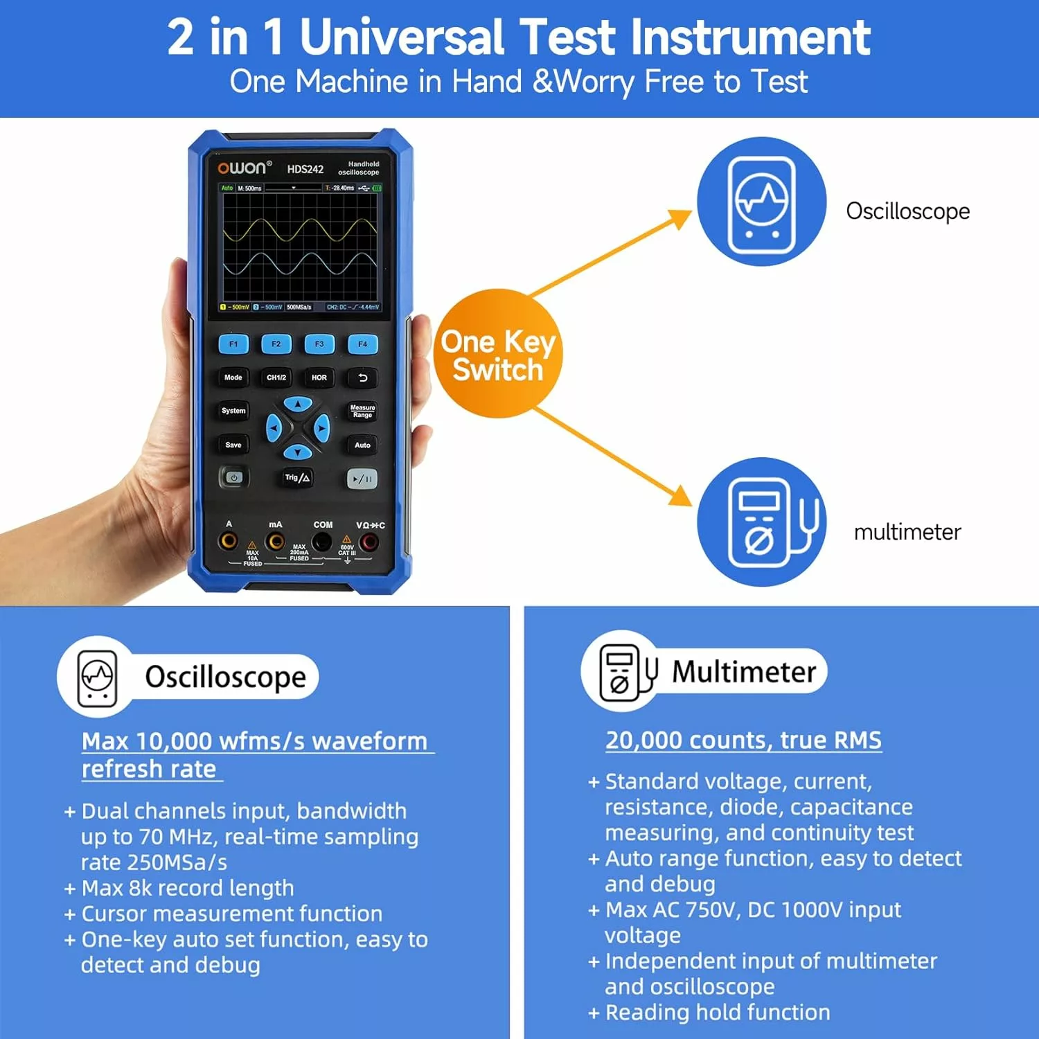 Portable Digitial Oscilloscope + Multimeter - Image 3