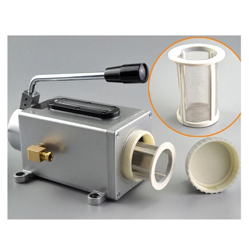 Bridgeport Milling Machine Hand Pump lubricator One Shot Lube - Image 2