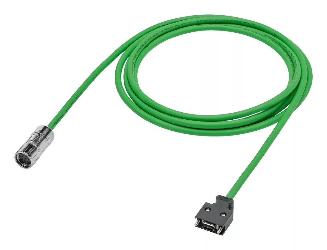 6FX3002-2CT12-1AF0 Signal Cable Pre-Assembled for Incremental Encoder - 5 Meters