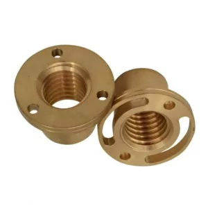 2 x Bridgeport Milling Machine Y Axis Screw Brass Sleeve Nut
