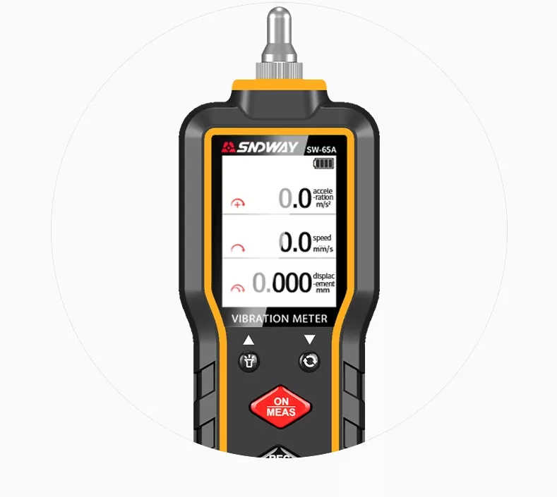Handheld Vibration Meter for Analysis of Rotating and Reciprocating Parts