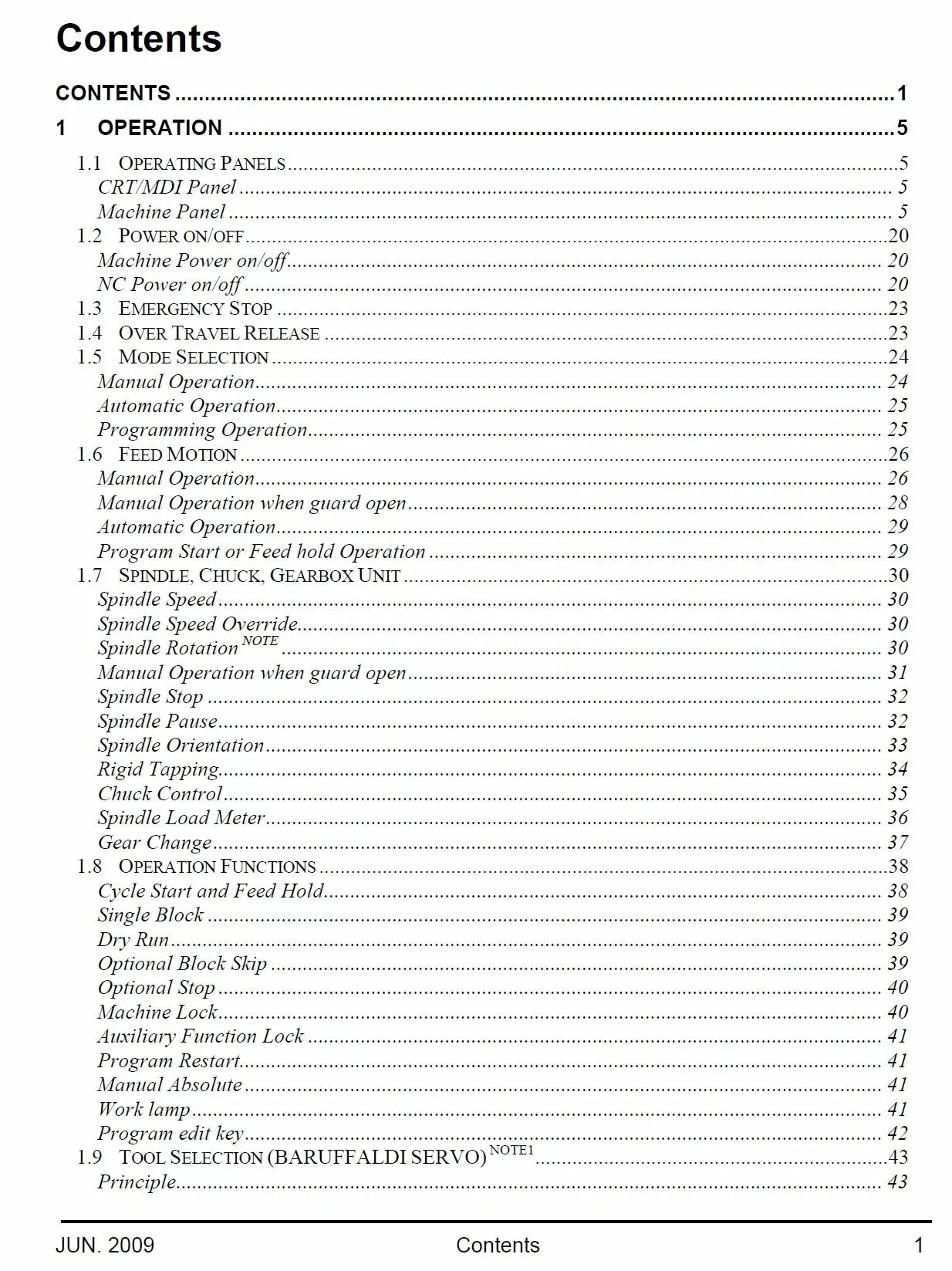 Johnford TC/SL/ST/HT/LC With Fanuc i Series Operation Manual - Image 2