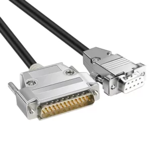 2 Meter - DB9 Female to DB25 Male RS232 Serial Cable