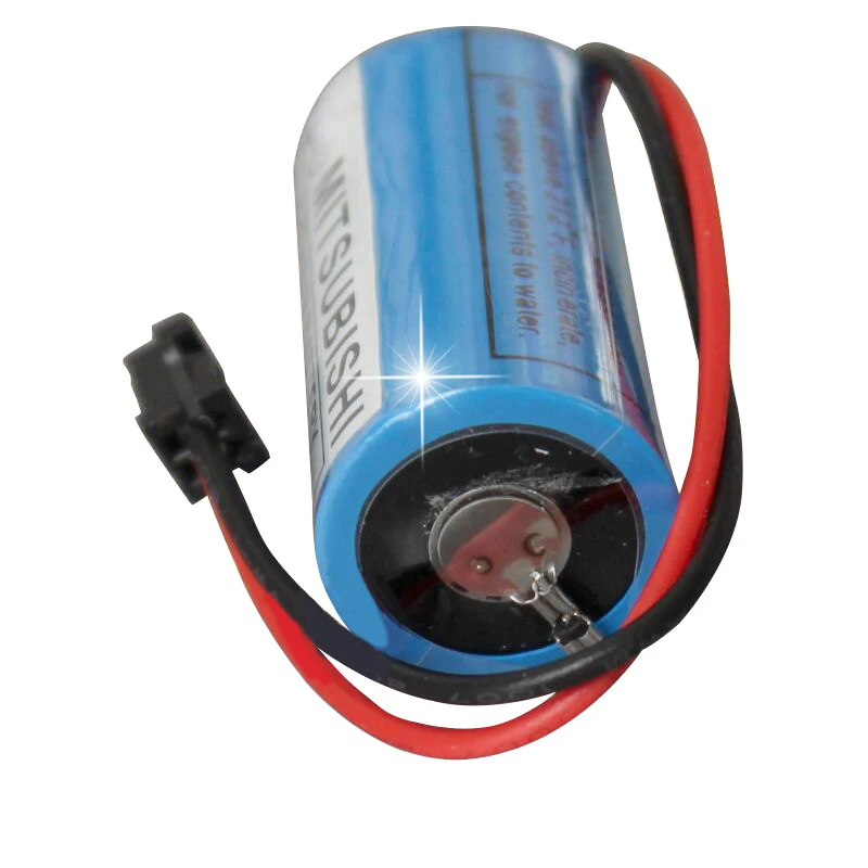 Q6BAT CR17335 ER2/3A Mitsubishi PLC Backup Lithium Battery - Image 2