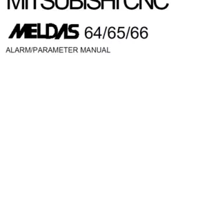Mitsubishi Meldas Parameter & Alarm Manual 64/65/66 - BNP-B22001B-(ENG)