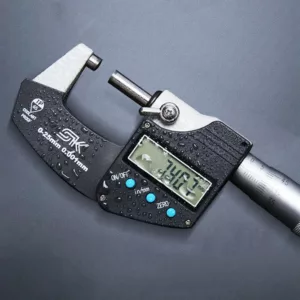 0-25mm Digital Micrometer IP65 0.001mm Resolution
