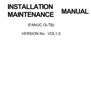 Hyundai SKT 100/200 Turning Centre Installation Manual - 1680MAE01F1