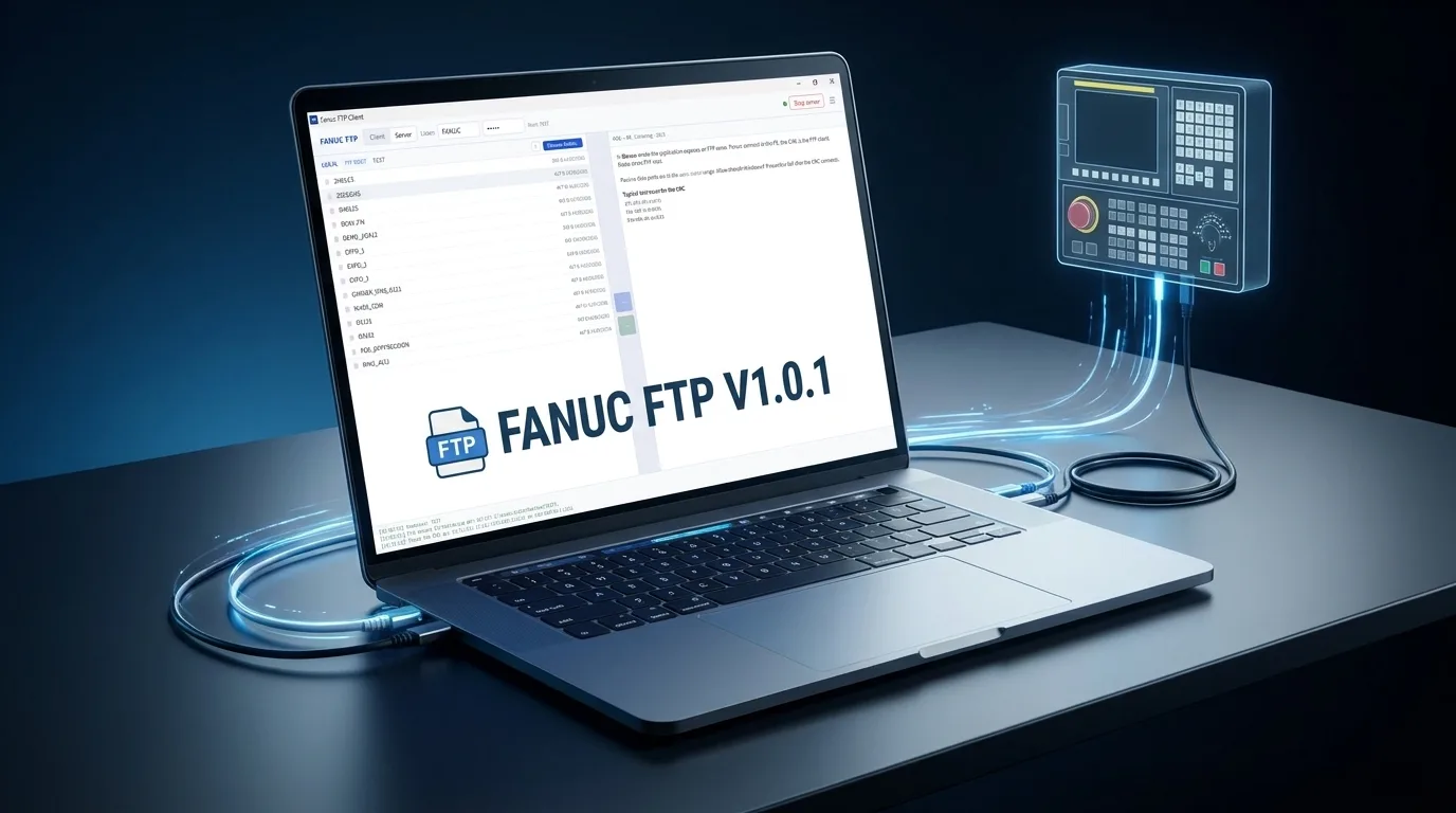 Fanuc FTP Client - CNC File Transfer Software