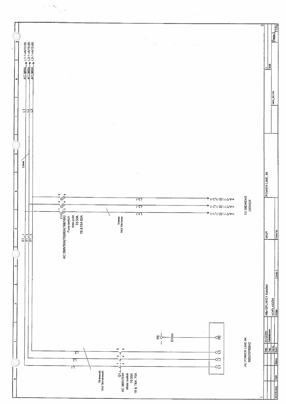 XYZ Machine Tools manual cover