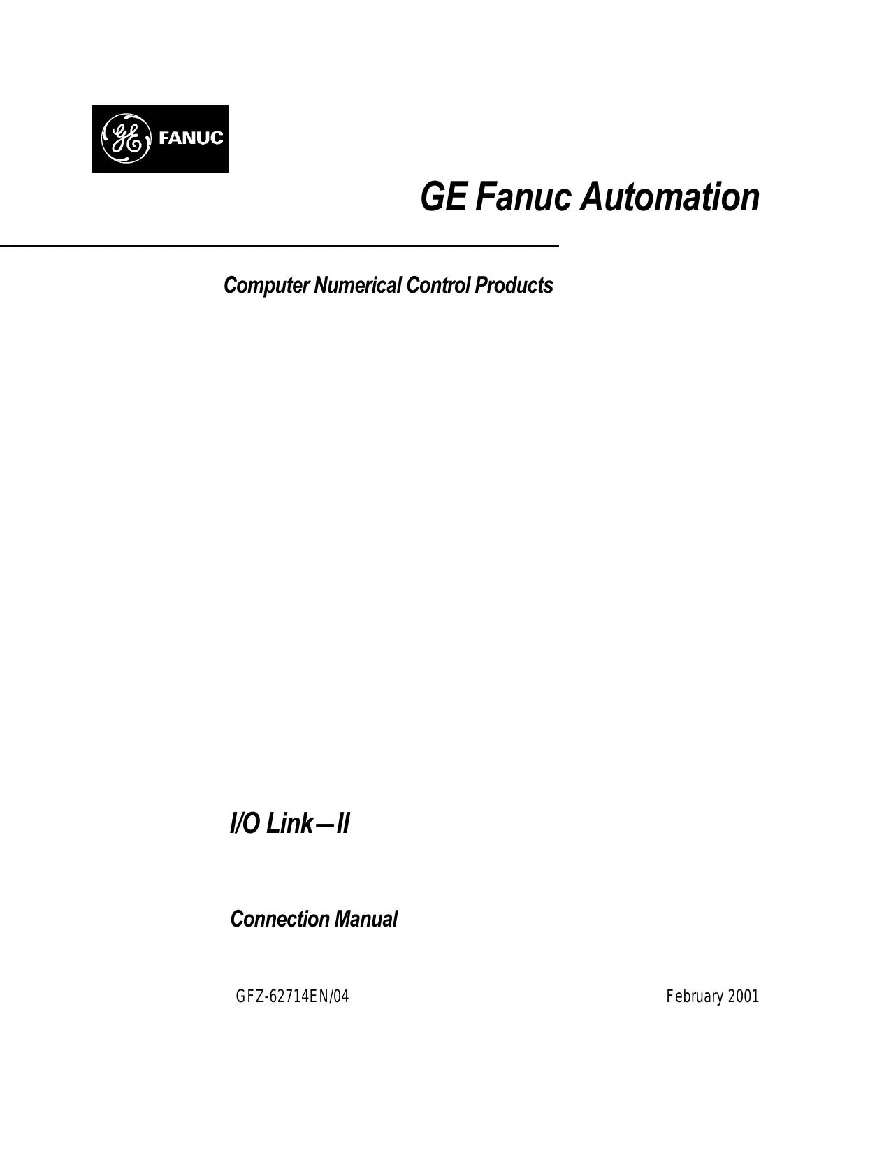 Fanuc IO Link-II Connection Manual 62714EN - PDF Download