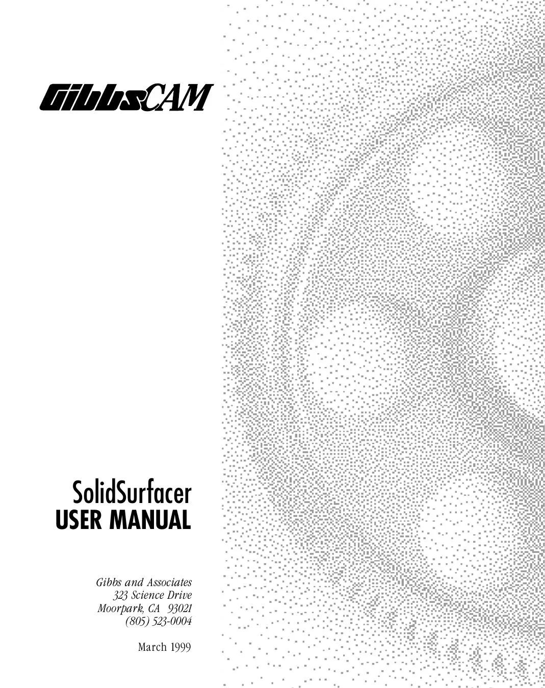 GibbsCAM SolidSurfacer User Manual GFK-1709 - PDF Download