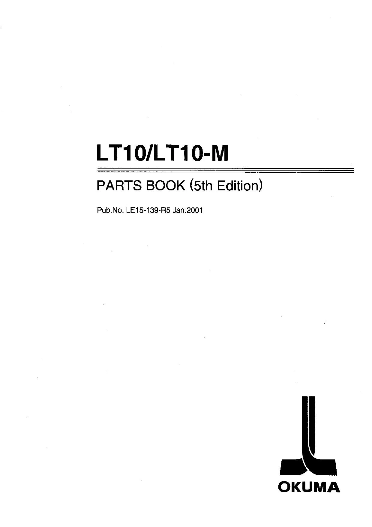 Okuma LT10/LT10-M Parts Book - PDF Download