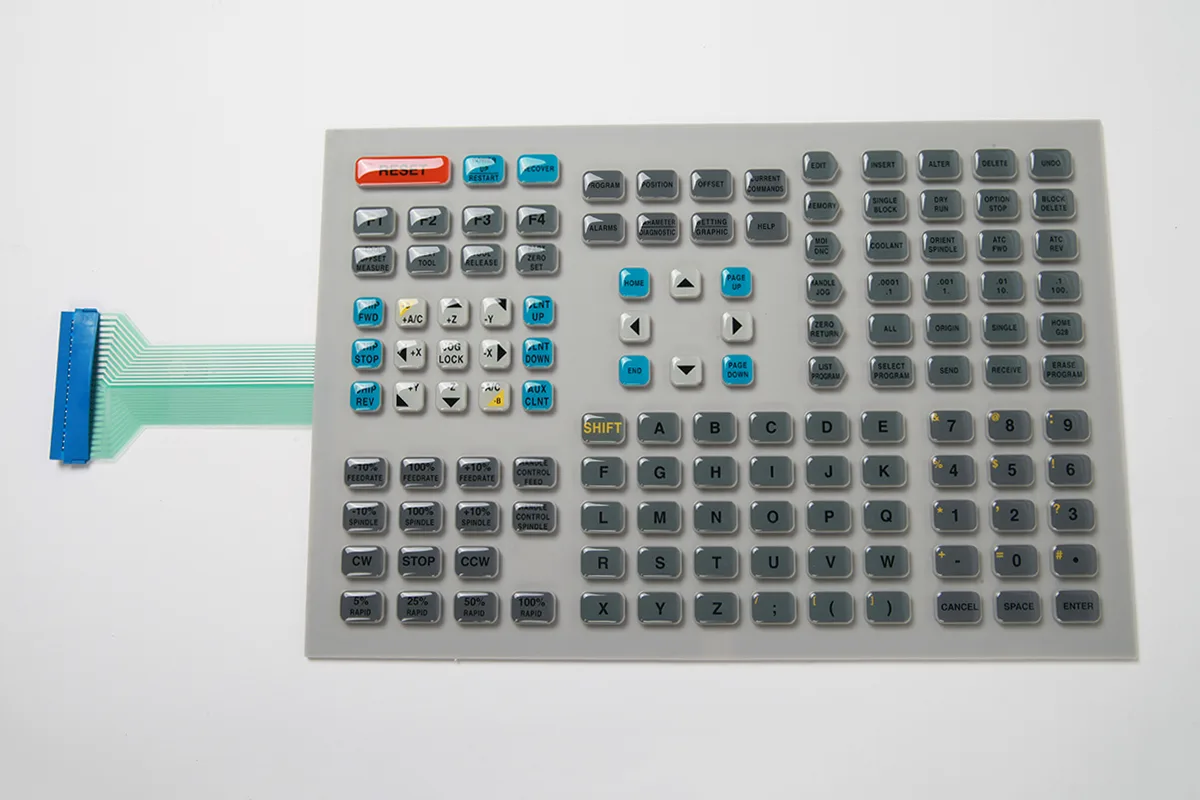 HAAS 93-61-0201 VMC operation panel membrane keypad - mill