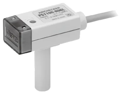 SMC PS1100-R06L Air Checker electronic pressure switch, -0.1 to 0.4 MPa, 3 m lead